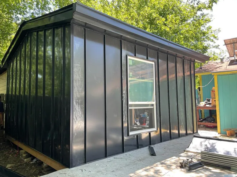 Black standing seam metal wall panels for Roof Inspection in Uniontown